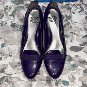 Mootsies Tootsies Women's Deep Purple Flats